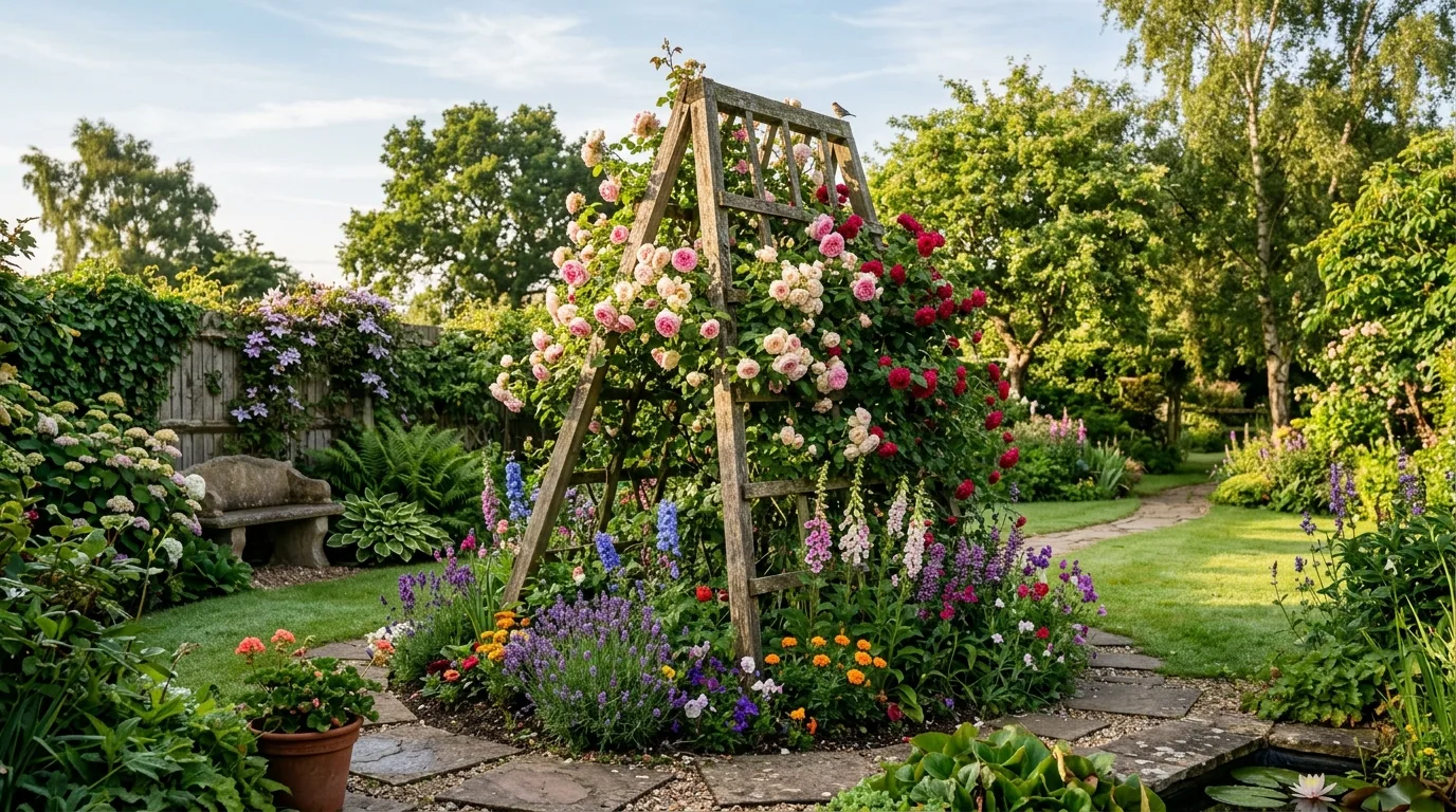 10 Garden Trellis Ideas for Climbing Plants